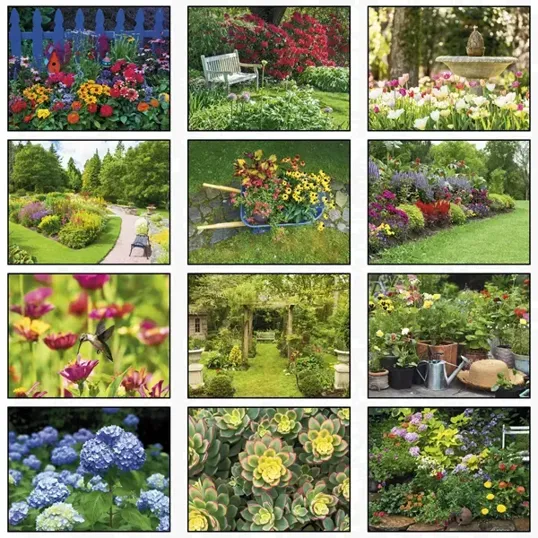 Gardens Wall Calendar: 2027 Stapled — view 2