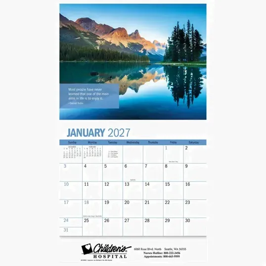 Inspiration Wall Calendar: 2027 Stapled — view 2