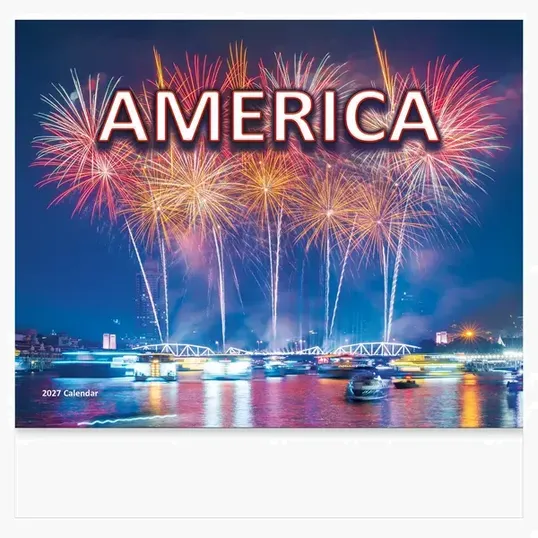 America! Wall Calendar: 2027 Stapled — view 4