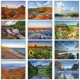 American Scenic Wall Calendar: 2027 Stapled — view 2