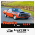 Muscle Cars Wall Calendar: 2027 Stapled — view 2