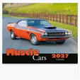 Muscle Cars Wall Calendar: 2027 Stapled — view 4