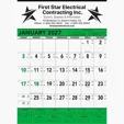 Beacon Promotions Commercial Contractor Calendar 2027, Green & Black