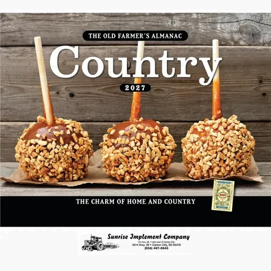 The Old Farmer's Almanac Country 2027 Stapled Wall Calendar — view 2