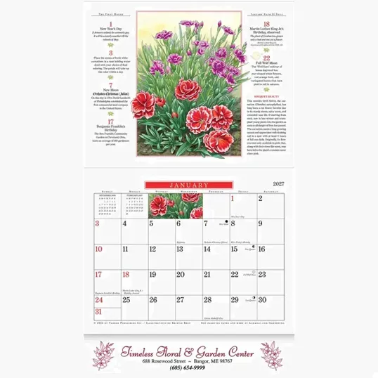 The Old Farmer's Almanac® Gardening 2027 Wall Calendar — view 2