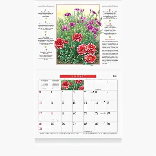 The Old Farmer's Almanac® Gardening 2027 Wall Calendar — view 5