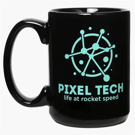 Denwell 15oz Ceramic Mug with C-Handle