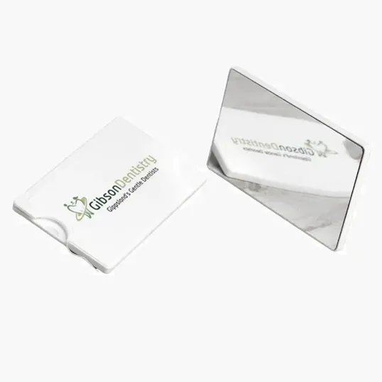 Mixie Credit Card Dental Floss with Mirror — view 2
