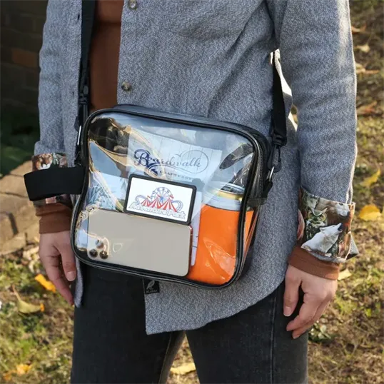 Clear Crossbody Bag with Adjustable Strap — view 4