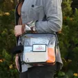 Clear Crossbody Bag with Adjustable Strap — view 6