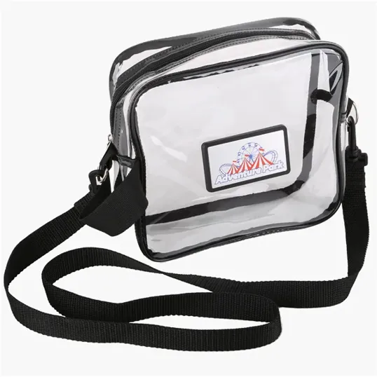Clear Crossbody Bag with Adjustable Strap
