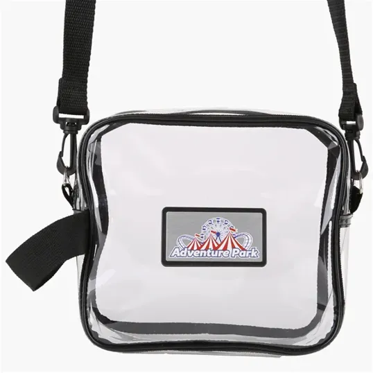 Clear Crossbody Bag with Adjustable Strap — view 3