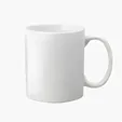 Denwell Full Color 15 oz White Ceramic Mug — view 2