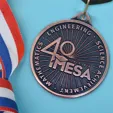 Diestruck Antiqued Medals — Custom Shape Metal Awards — view 12