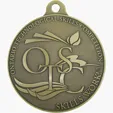 Diestruck Antiqued Medals — Custom Shape Metal Awards — view 5