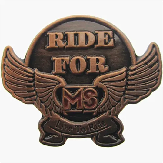 Die Struck Antiqued Lapel Pins — view 8