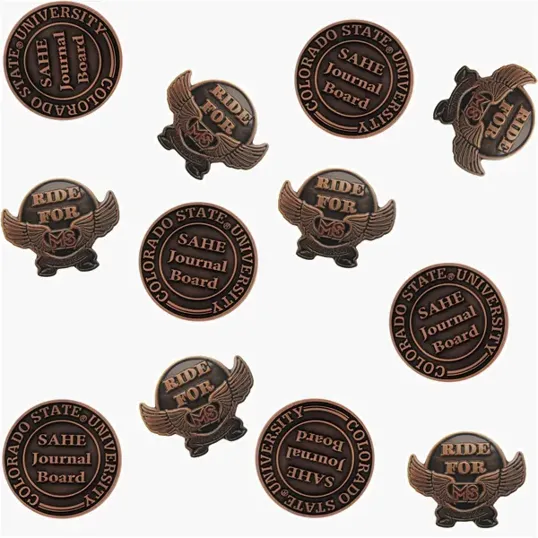 Die Struck Antiqued Lapel Pins — view 13