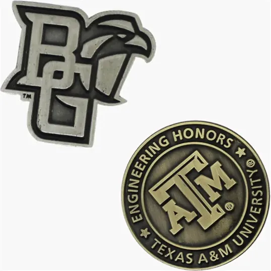 Die Struck Antiqued Lapel Pins — view 14