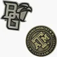 Die Struck Antiqued Lapel Pins — view 14