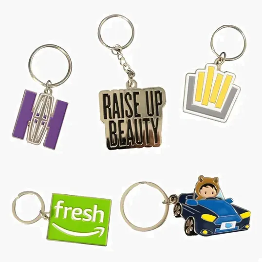 BCG Creations Diestruck Soft Enamel Keychain, 1.75" x 1.75" — view 3