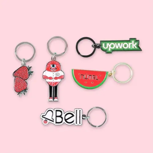 BCG Creations Diestruck Soft Enamel Keychain, 2" x 1"