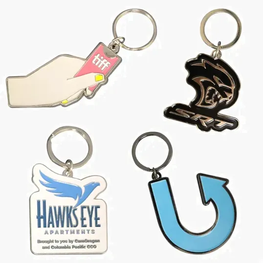 BCG Creations Diestruck Soft Enamel Keychain, 2" x 2" — view 2