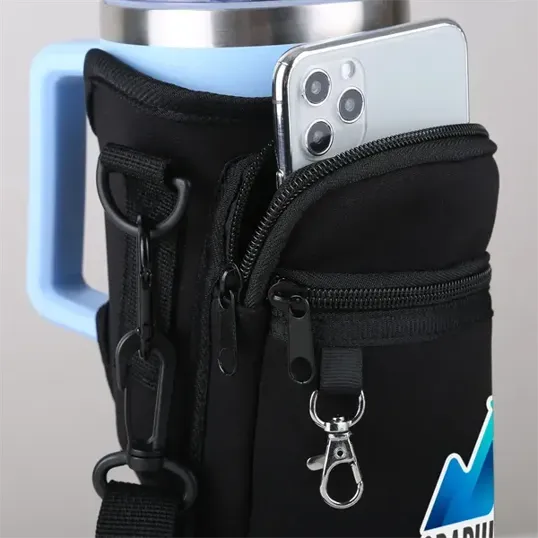 Carry All Neoprene 40 oz Mug Carrier Bag — view 4