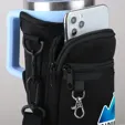 Carry All Neoprene 40 oz Mug Carrier Bag — view 4