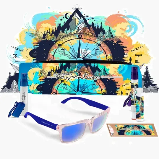 Fun On The Run Bag Kit with Spray Pens, Sunglasses & Lip Moisturizer — view 2
