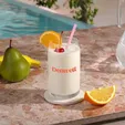 Denwell Rio 16 oz Can Shaped Glass — view 2