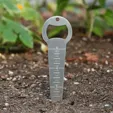 Evergreen Stainless Seed Depth Measuring Tool — view 3