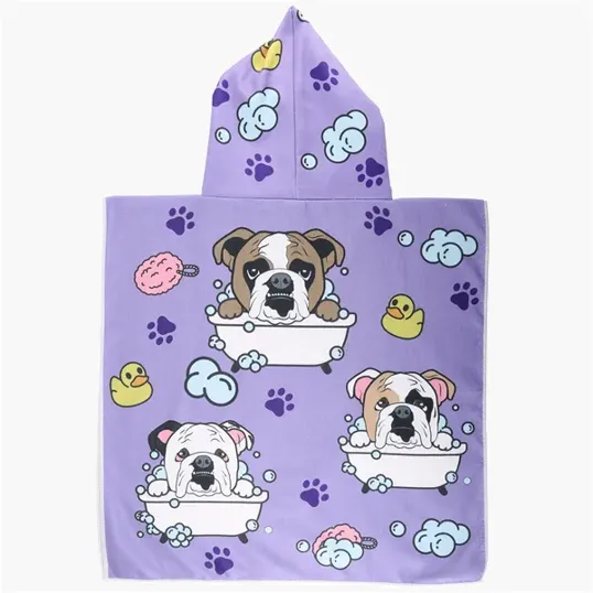 BCG Creations Small Hooded Microfiber Towel — view 2