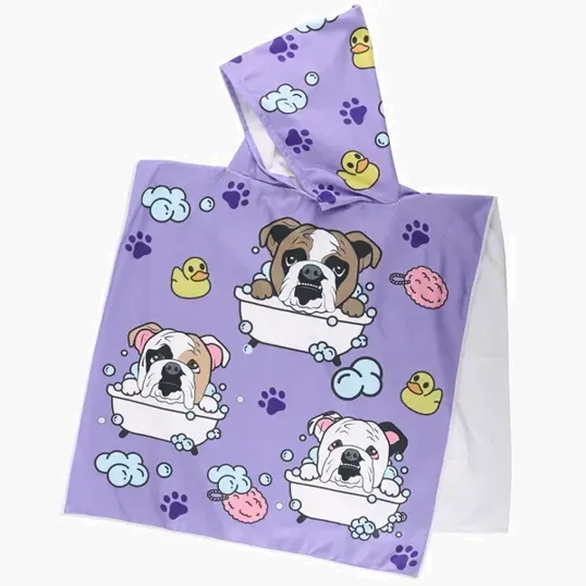 BCG Creations Small Hooded Microfiber Towel — view 3