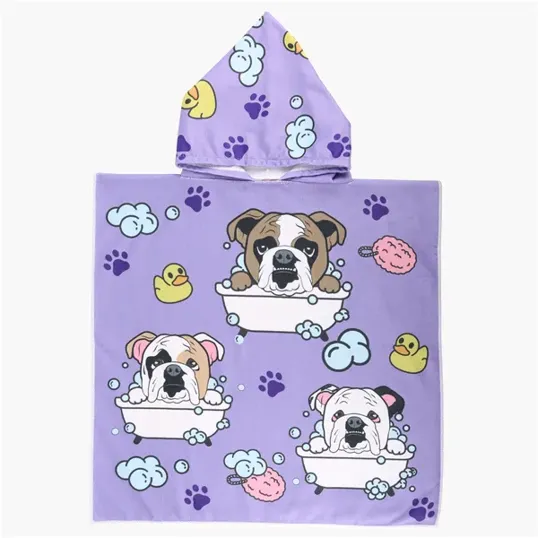 BCG Creations Small Hooded Microfiber Towel