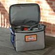 Insulated Lunch Tote with Vegan Leather Bottom — view 5