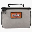 Insulated Lunch Tote with Vegan Leather Bottom