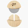 Chun Bamboo Pizza Cutter — view 2