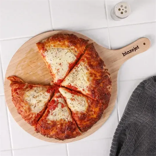 Bamboo Pizza Peel Charcuterie Board — view 4