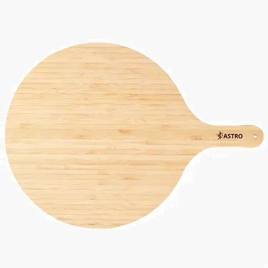 Bamboo Pizza Peel Charcuterie Board — view 2