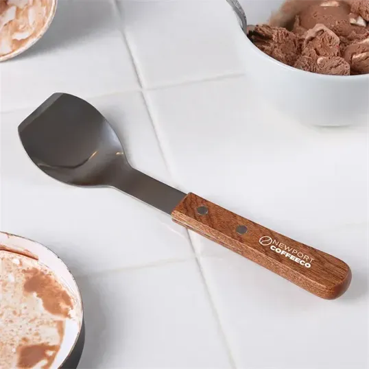 Creamery Ice Cream Spade, Stainless Steel with Wood Handle — view 3