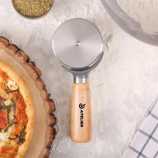 reGen Beechwood Pizza Cutter — view 2