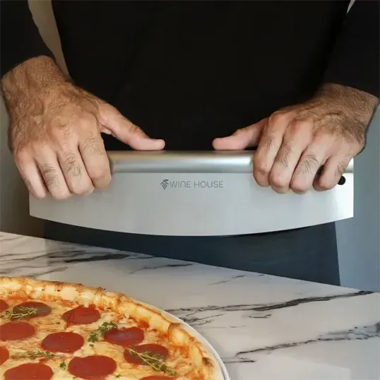 Blaze Stainless Steel Rocker Knife — view 2