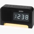 Jensen® Digital Dual Alarm Soothing Sounds Clock Radio — view 5