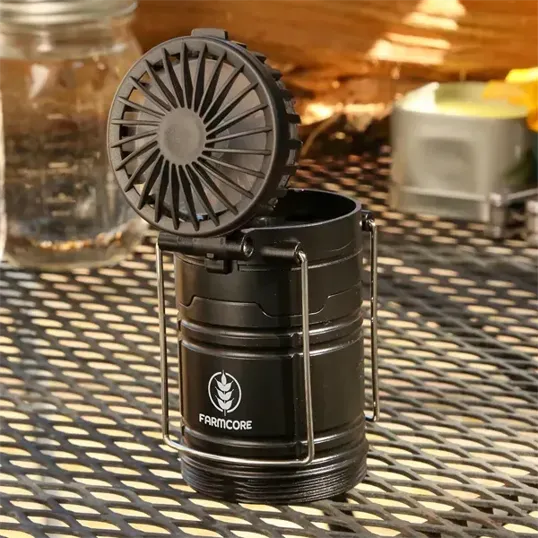 reNew Rechargeable Dual Camping Lantern Fan — view 5