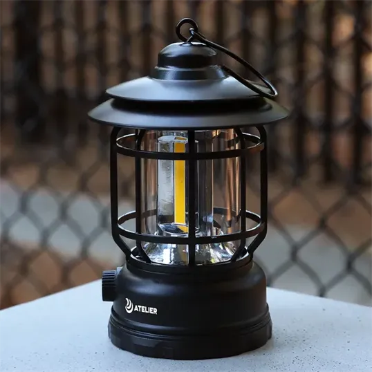 reNew COB Rechargeable Vintage Lantern — view 3