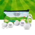 Mixie Golf Kit Zippered Scuba Bag with Accessories