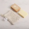 Mixie Lather Refresh Kit with Exfoliating Loofah Bag