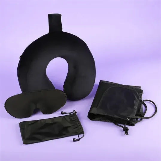Mixie Rest Easy Journey Kit with Weighted Eye Mask and Travel Pillow — view 3