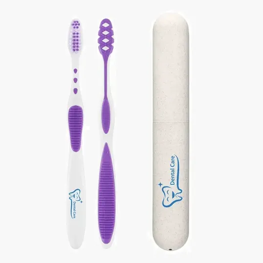 Mixie Wheatly Toothbrush Set with Case — view 6