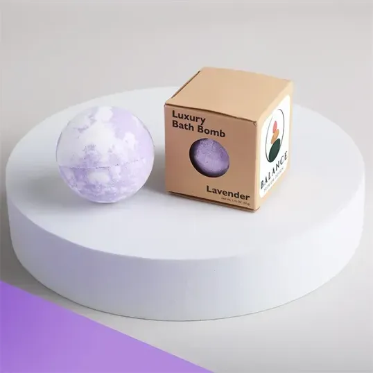 Mixie Luxury Bath Bombs 2 Piece Set in Jute Bag — view 4